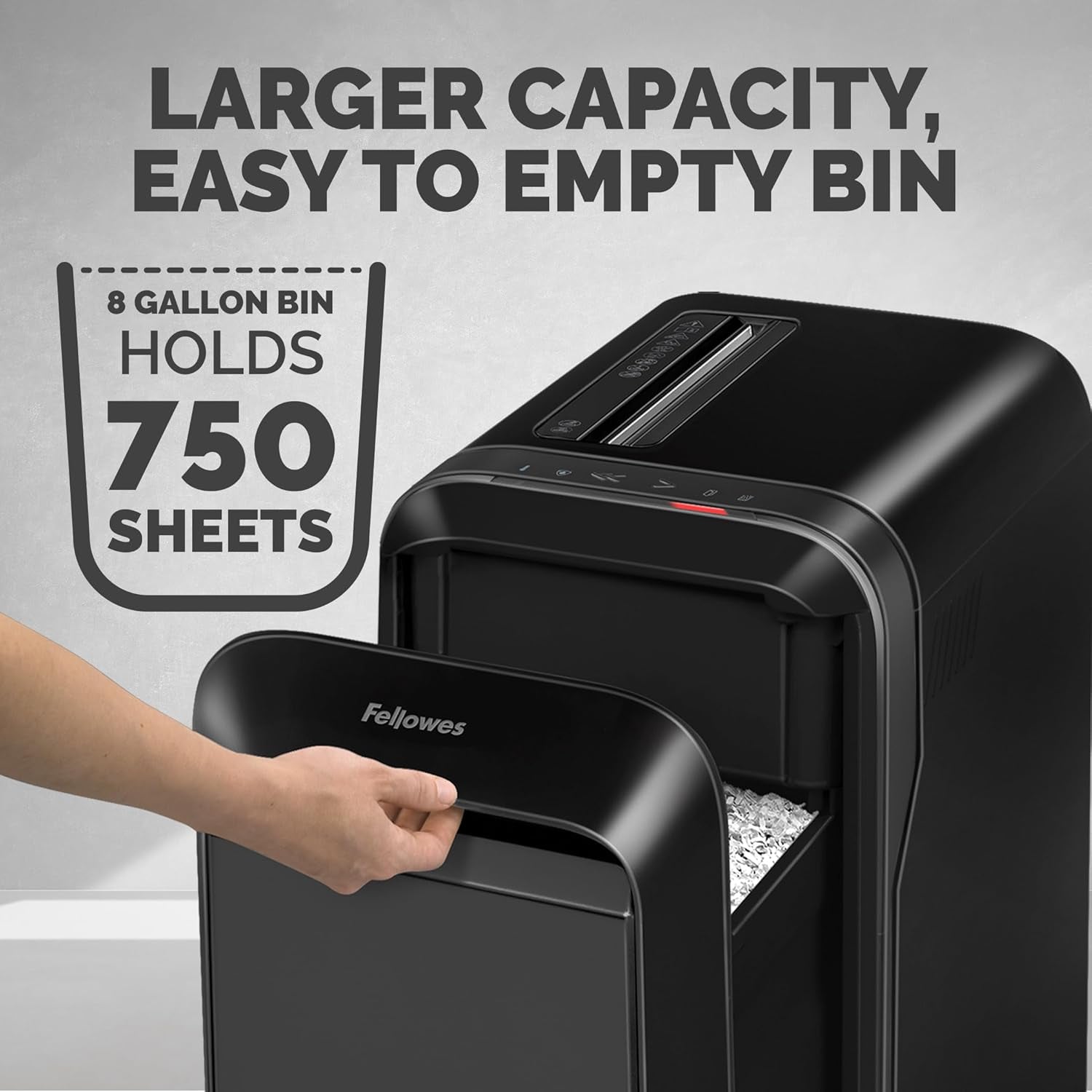 LX220 20-Sheet Micro-Cut Shredder, Black (5015401)