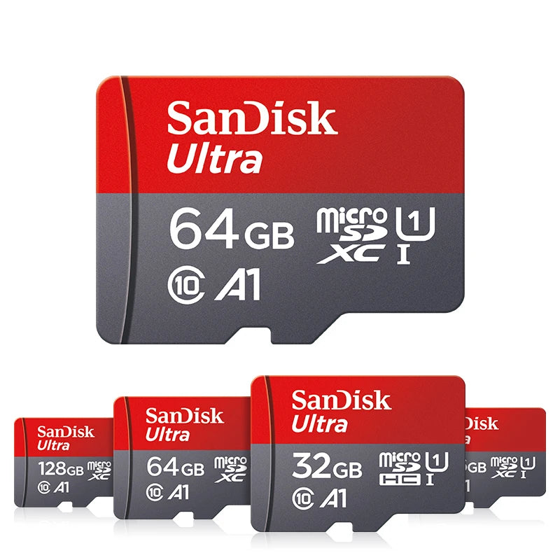Ultra Sandisk Memory Card 128GB 32GB 64GB 256GB SD/TF Flash Card mini SD 32 64 128 gb TF CARD for Phone Speakers Robot
