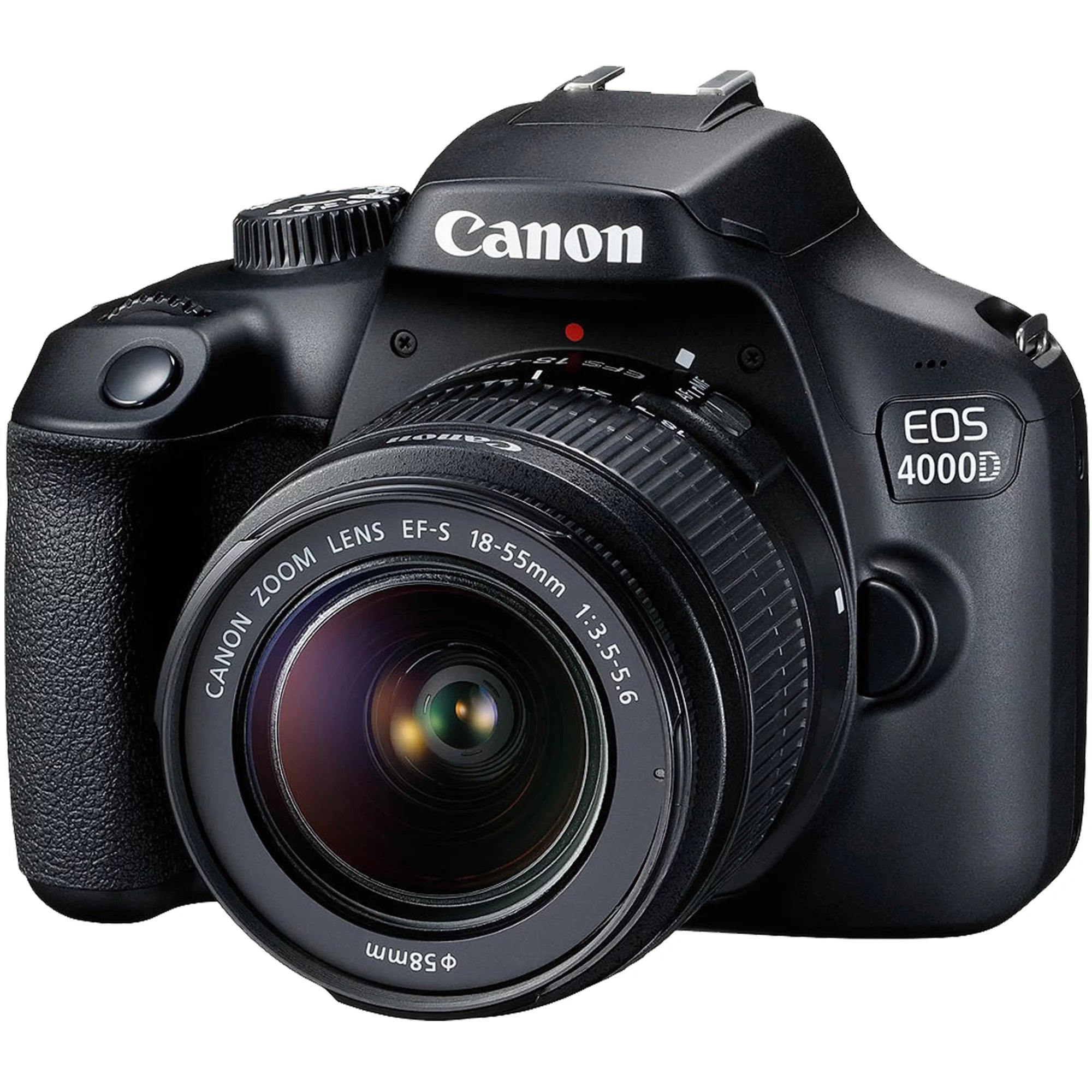Canon EOS 4000D / Rebel T100 DSLR Camera + EF-S 18-55Mm Lens + Sandisk 64GB Memory Card + Bundle