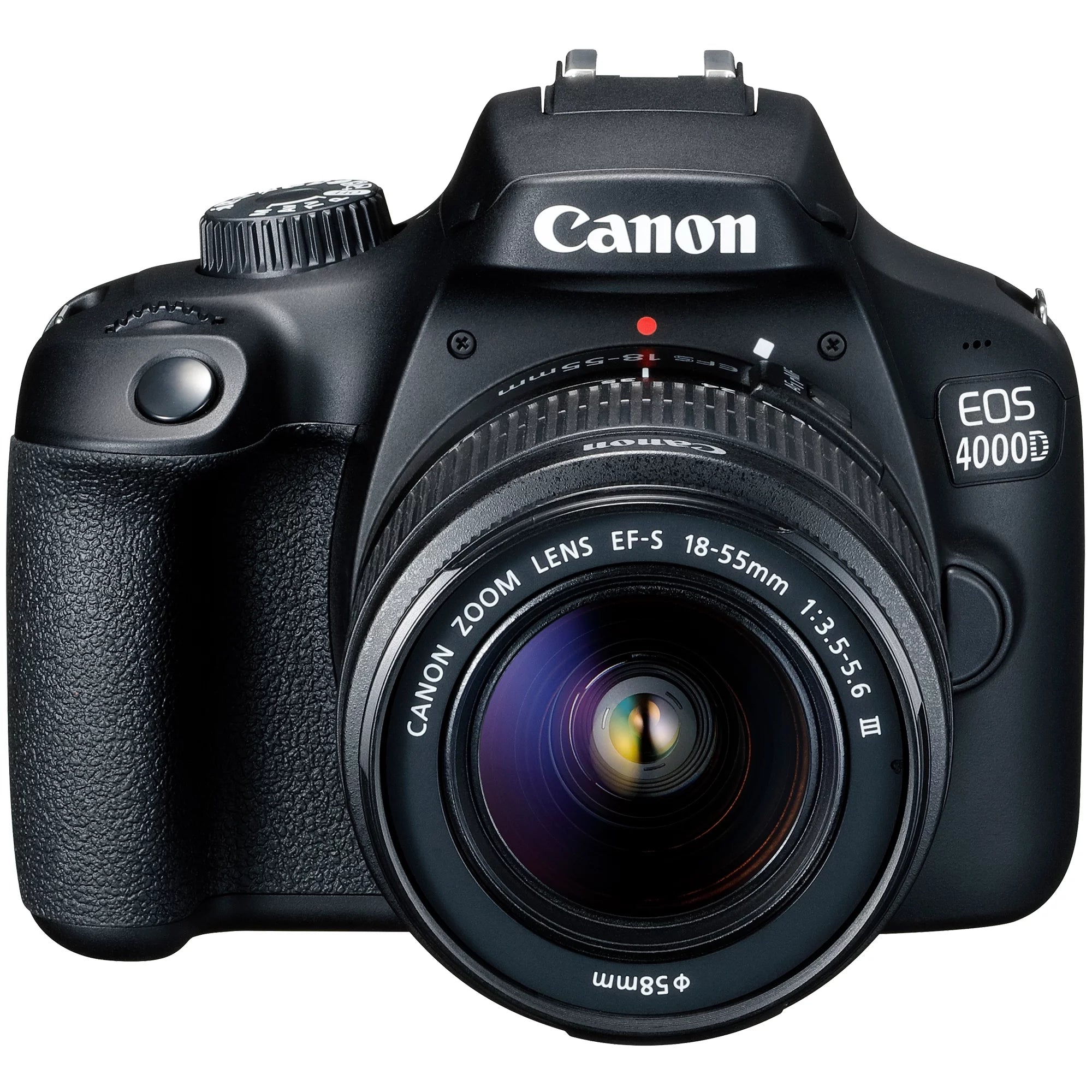 Canon EOS 4000D / Rebel T100 DSLR Camera + EF-S 18-55Mm Lens + Sandisk 64GB Memory Card + Bundle