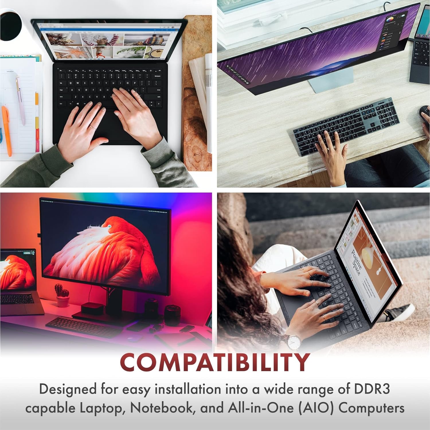 16GB (2X8Gb) DDR3/DDR3L 1333Mhz PC3L-10600 (PC3-10600) CL9 SODIMM 2Rx8 1.35V 204-Pin Non-Ecc SO-DIMM Laptop, Notebook RAM Memory Modules