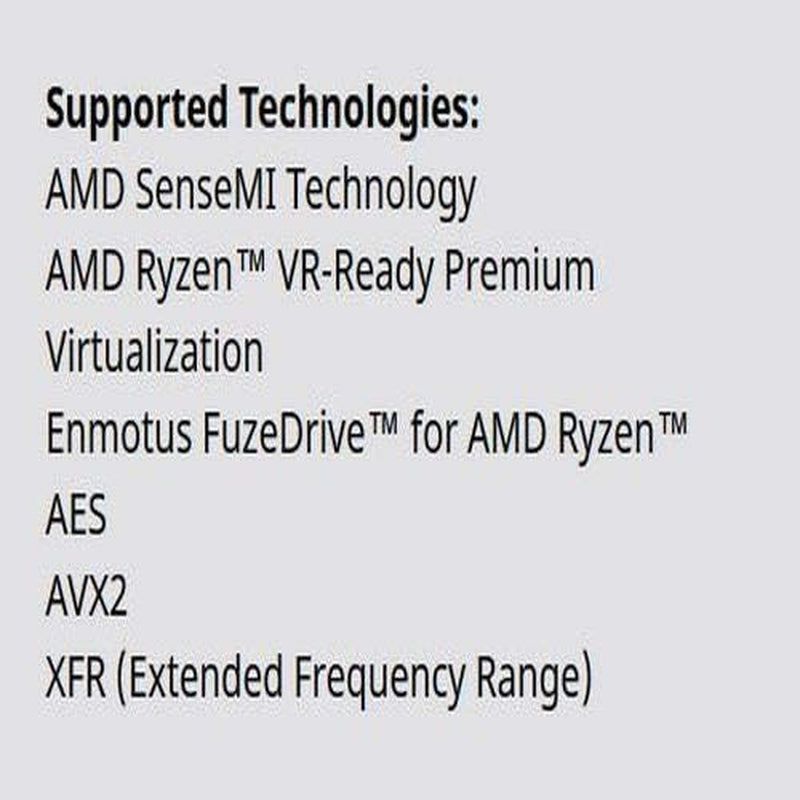 YD190XA8AEWOF Ryzen Threadripper 1900X (8-Core/16-Thread) Desktop Processor