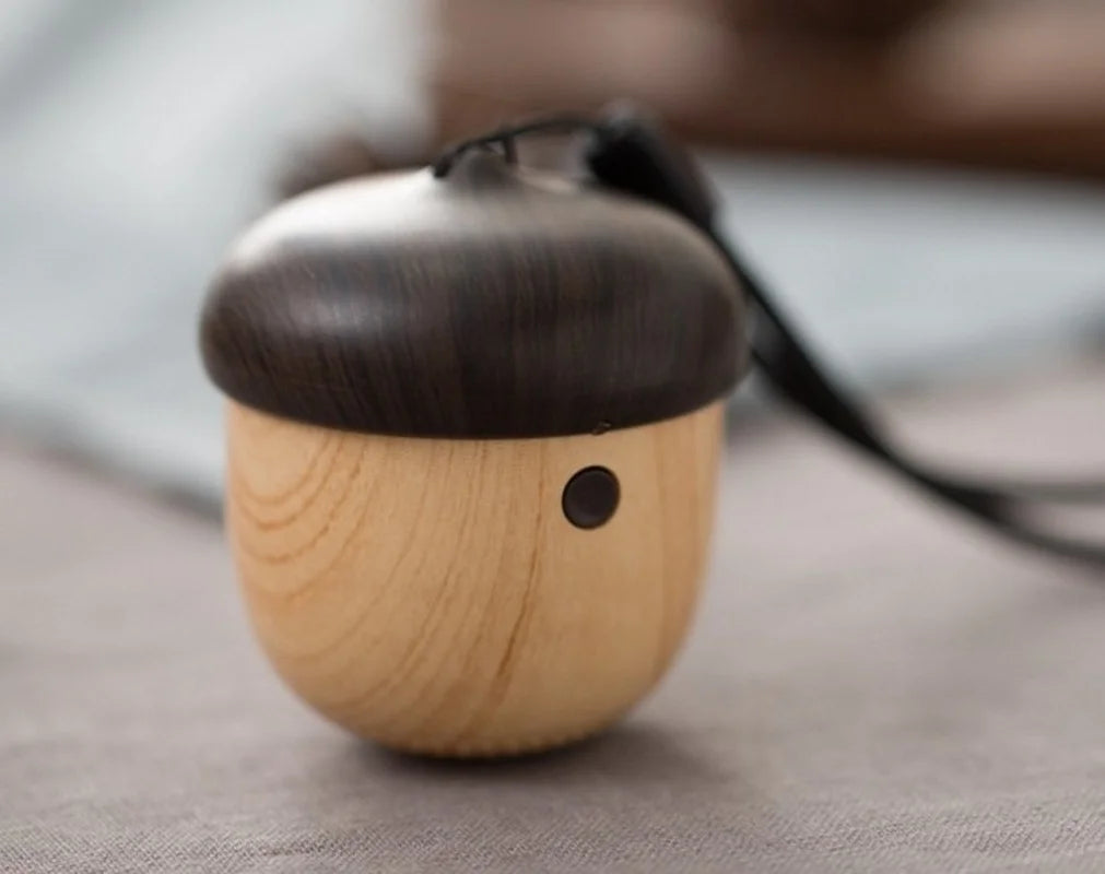 Creative Nut Shape Wireless Bluetooth Mini Speaker Portable Surround Sound Button Creative Audio Electronics