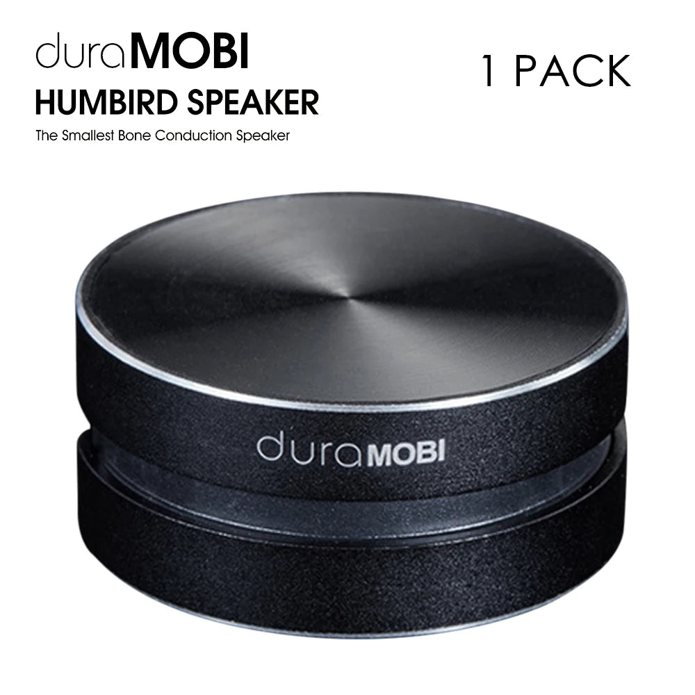 Dura Mobi Hummingbird Speaker Wireless BT 5.0 Speaker Bone Conduction Speakers Mini Portable Stereo Sound Built-in Mic Sound Box