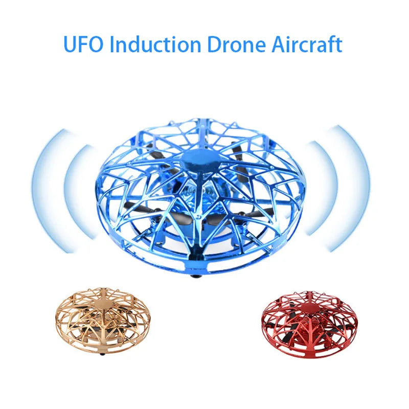 Induction UFO RC Drone Mini Helicopter Infrared Hand Sensing Aircraft Electronics Model Quadcopter Small Drone Toys For Children